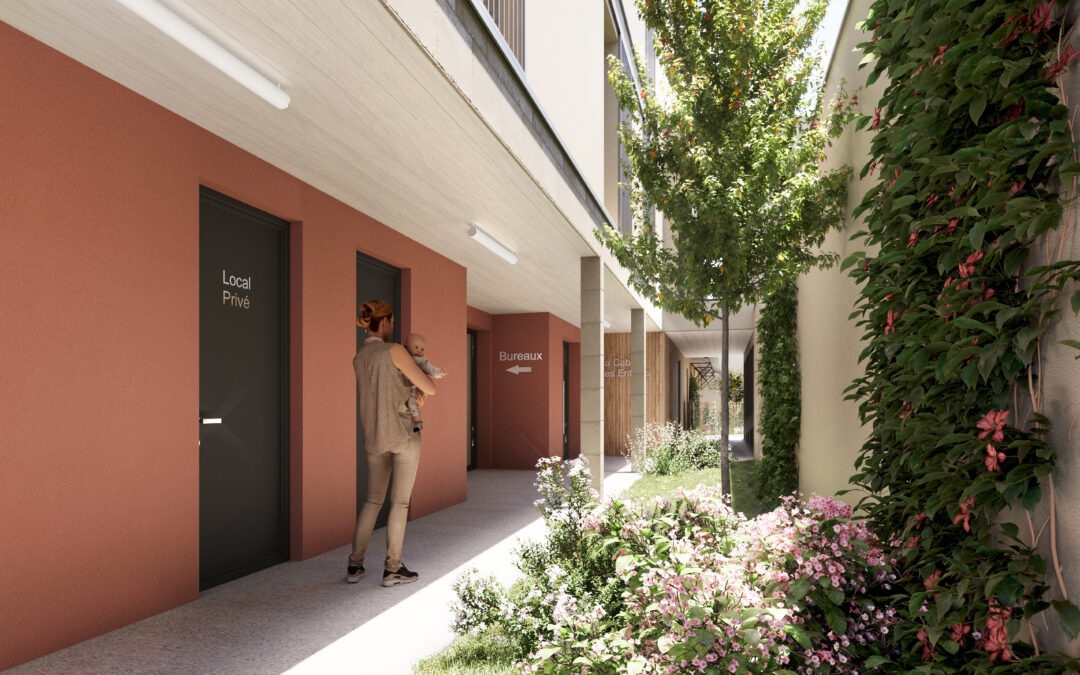 Agence ARSENAL _ créche bureaux cours de la Somme _ Bordeaux